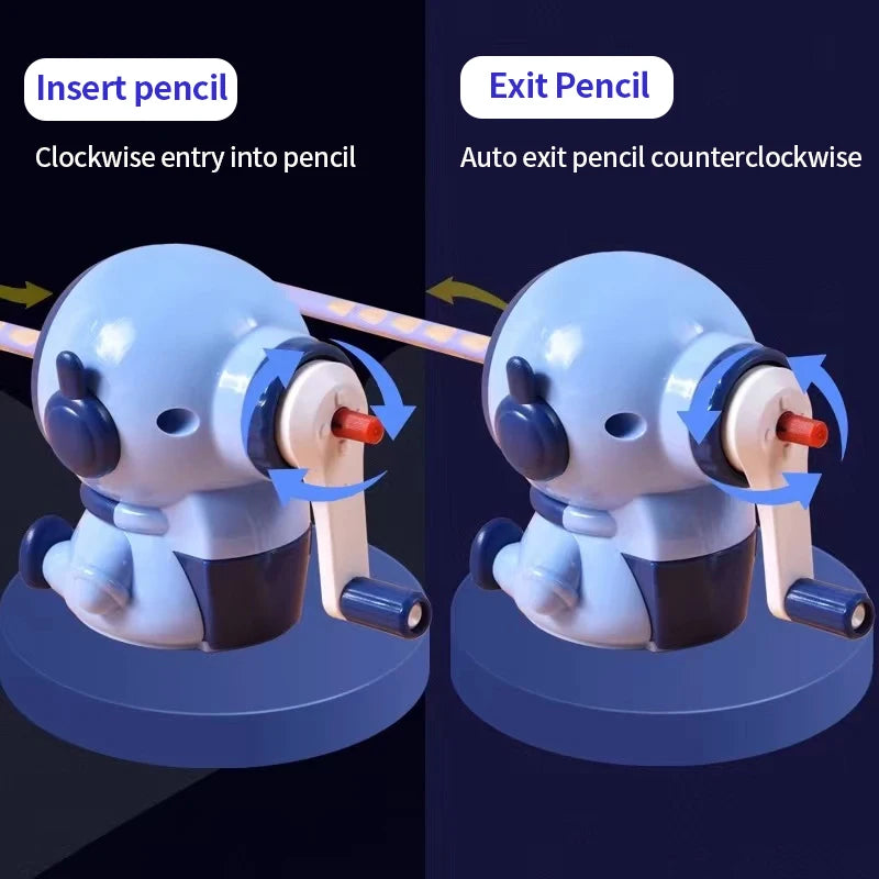 Astronaut Automatic Pencil Sharpener