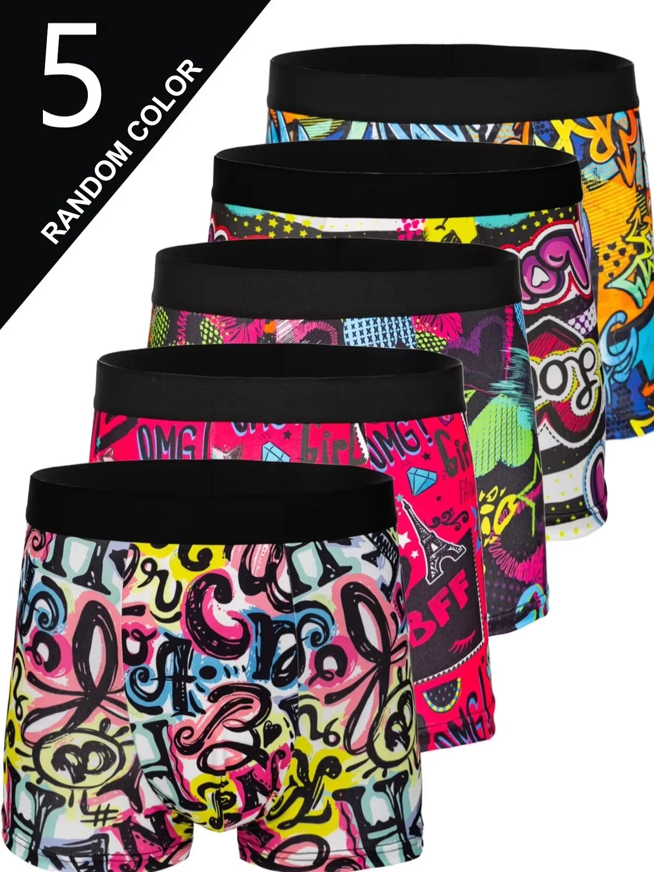 5pcs  men underwear