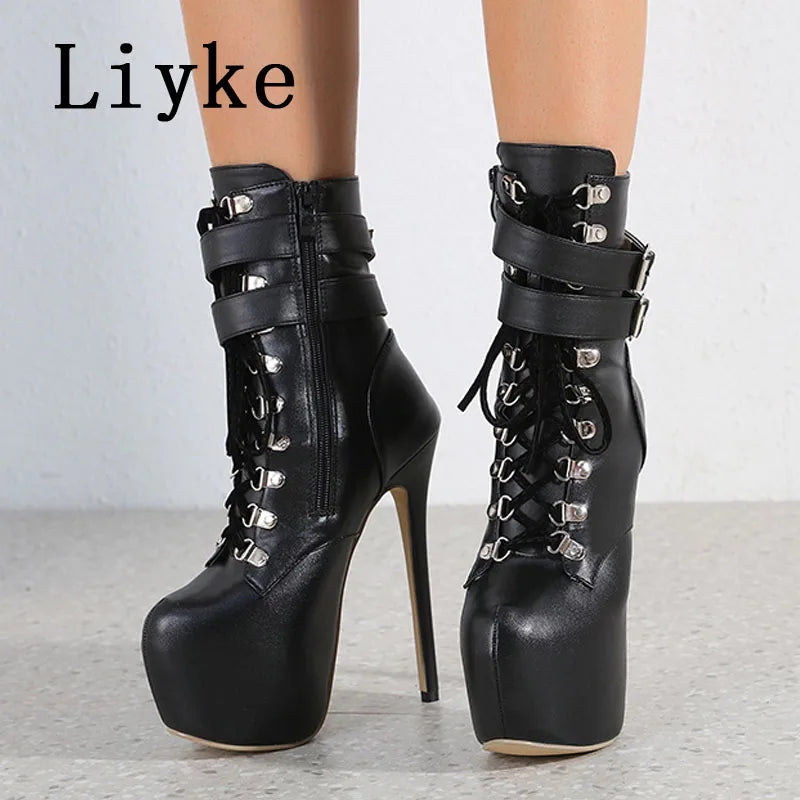 Liyke Platform Boots