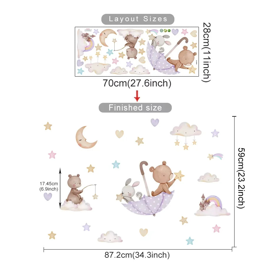 Nursery Room Decoration Decal