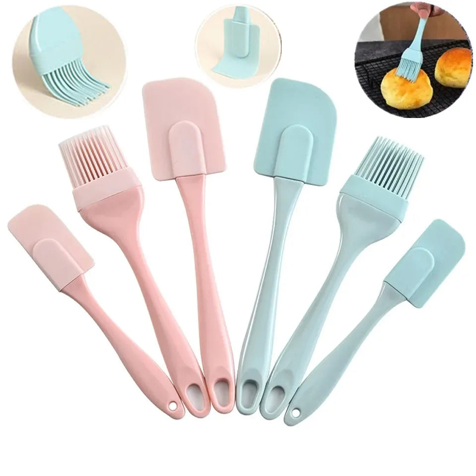 Silicone Cake Scraper Non-Stick Cake Cream Spatula