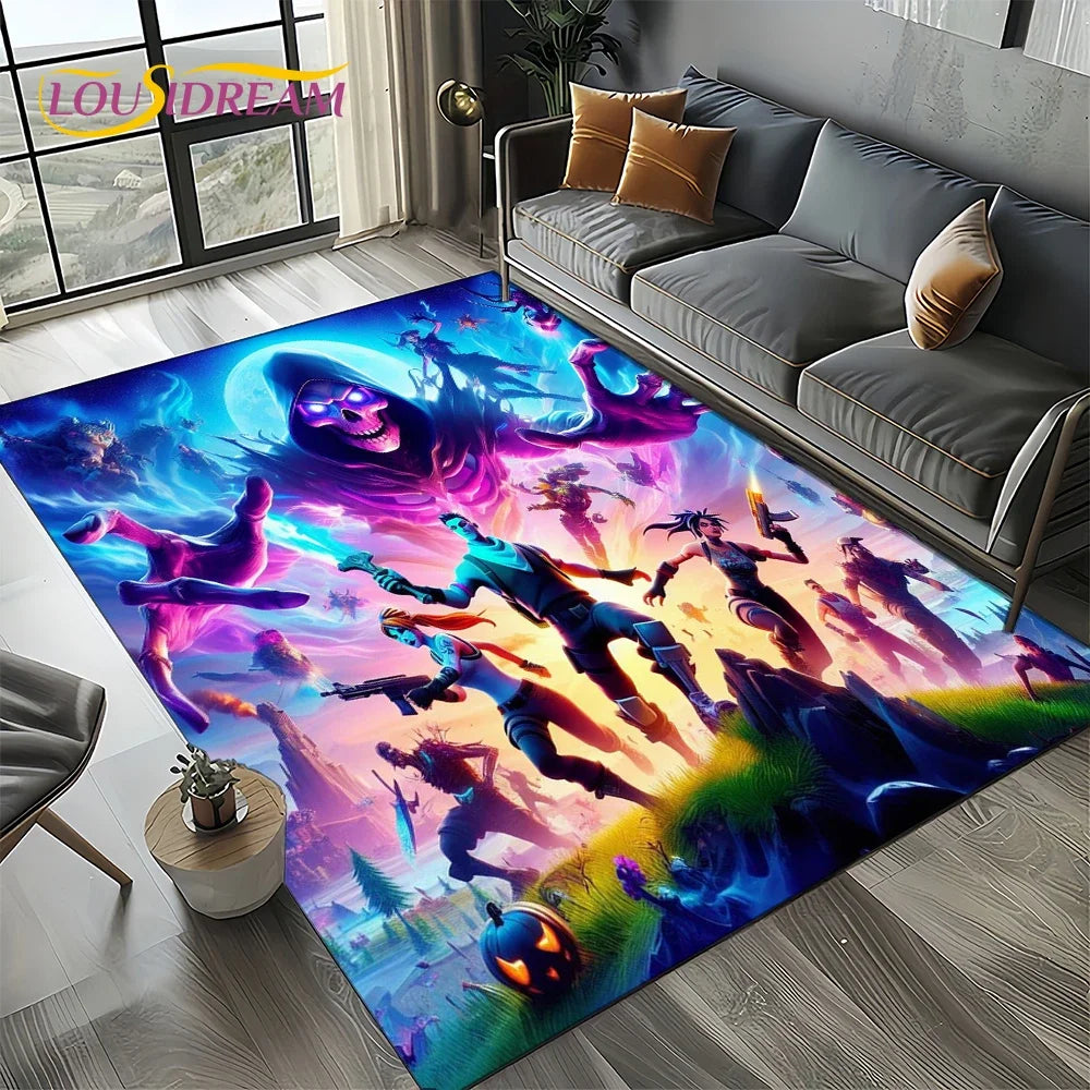 New Style Fortnite-e Cartoon Rug