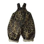 2026 Spring New Children Leopard Print Overalls