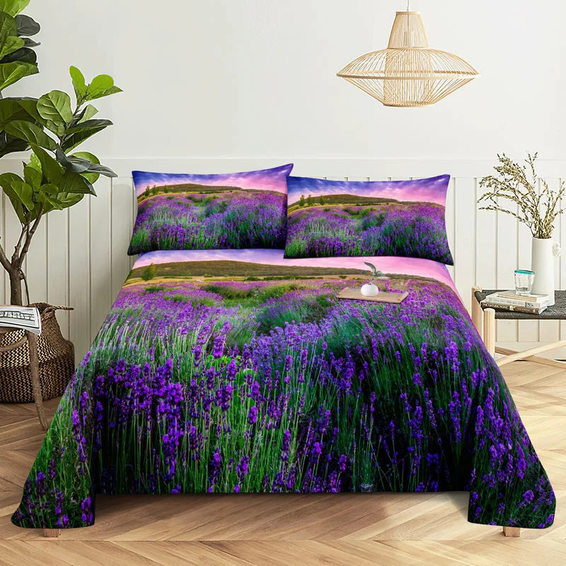 Purple animated Bed Sets