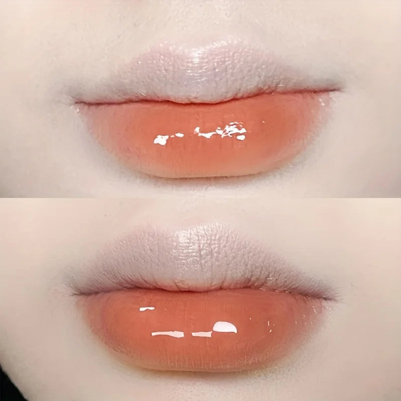 6 color  little bear lip gloss