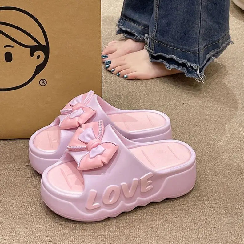 Limited Edition Girlie Platform love slippers