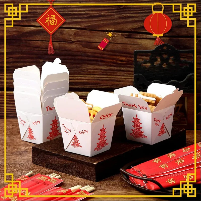Pagoda Chinese Takeout Food Containers
