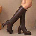 Luxury Designer Thigh High Heels