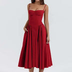 Bohemia Long Luxury Elegant V-neck Sleeveless dress