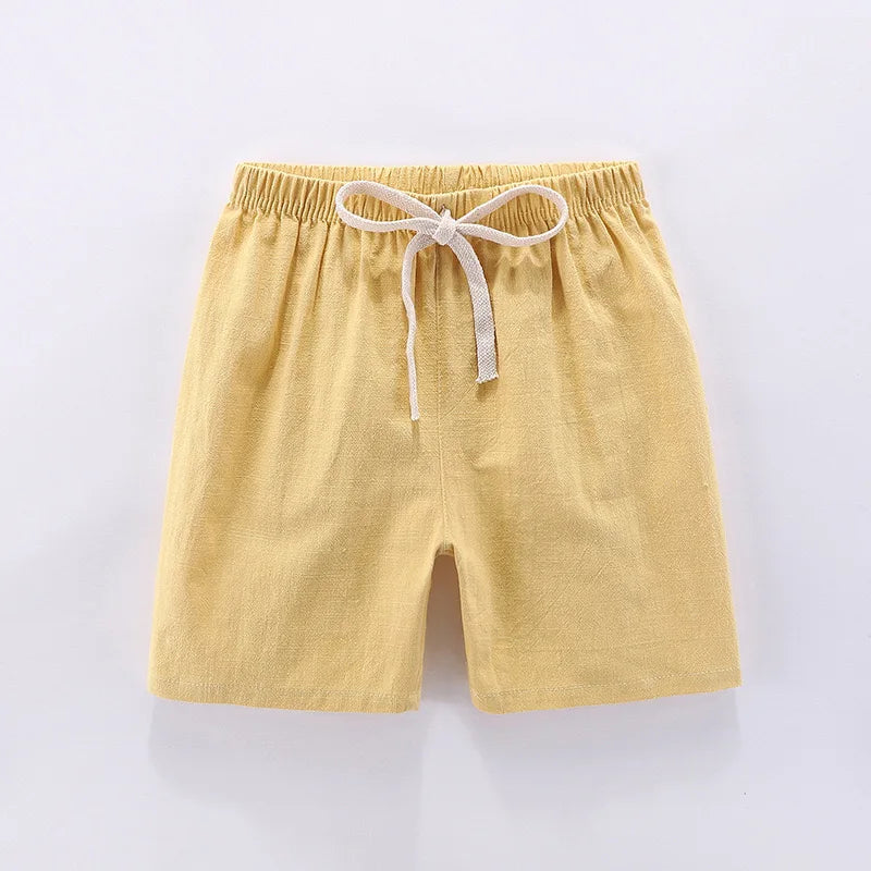 Linen Kids Shorts
