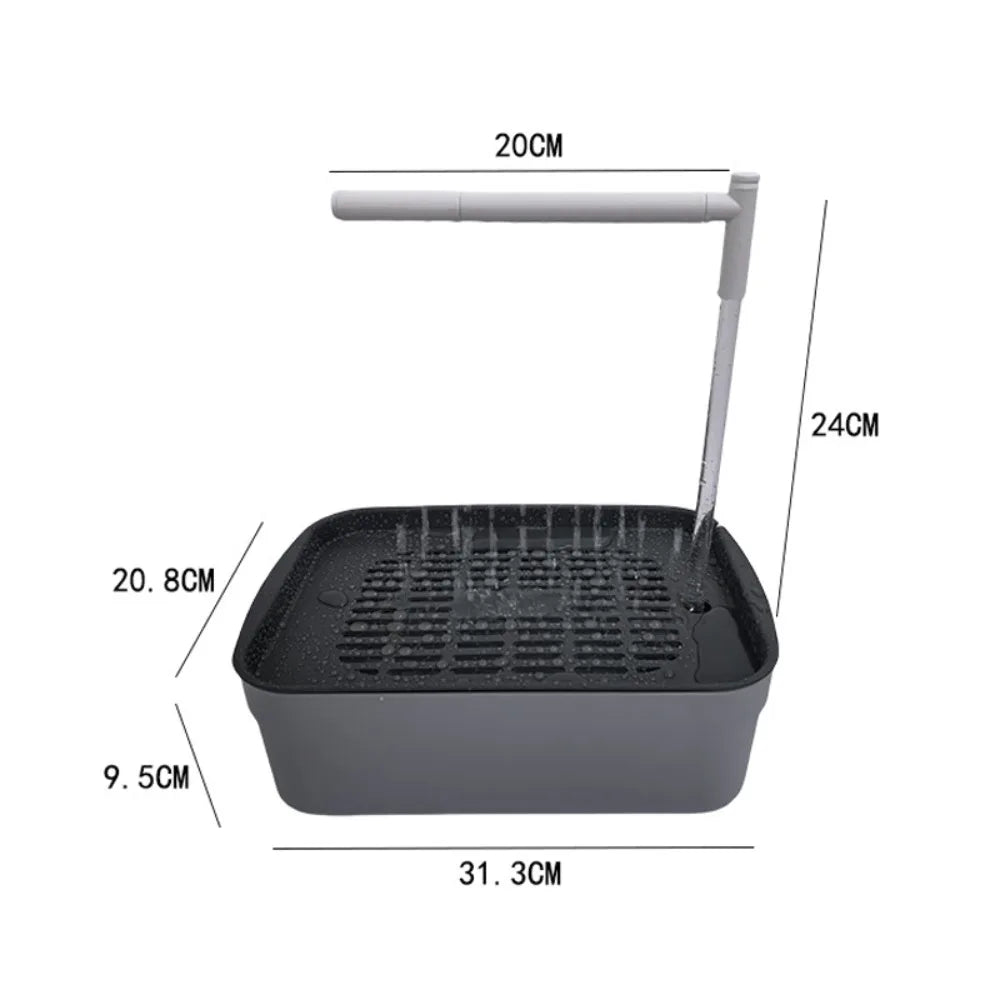High Quality Automatic Parrot Bird Bath