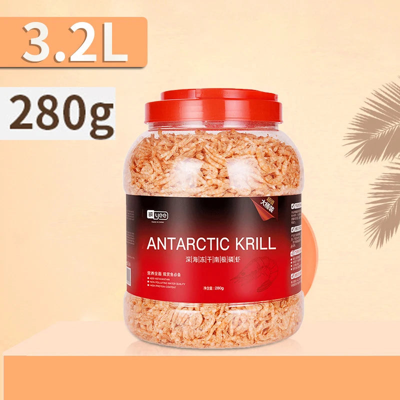 Freeze-dried Shrimp Antarctic Krill Aquariums & Accessories Fish Food