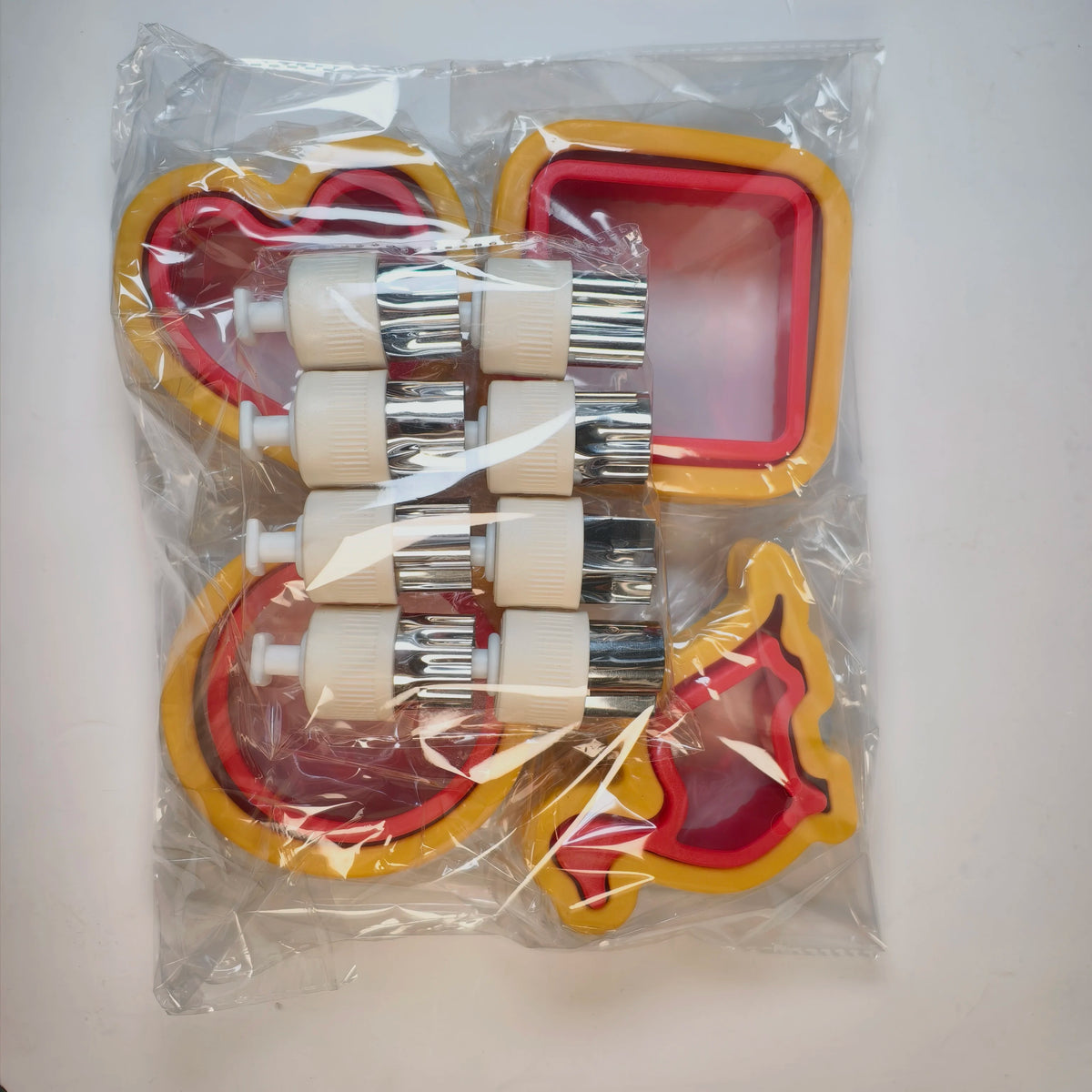 8PCS Press Cookie Cutter Set