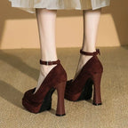 11cm Square High Heel