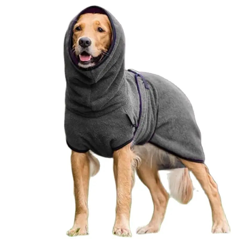 L-5XL Adjustable Dog Bathrobe Towel Bath
