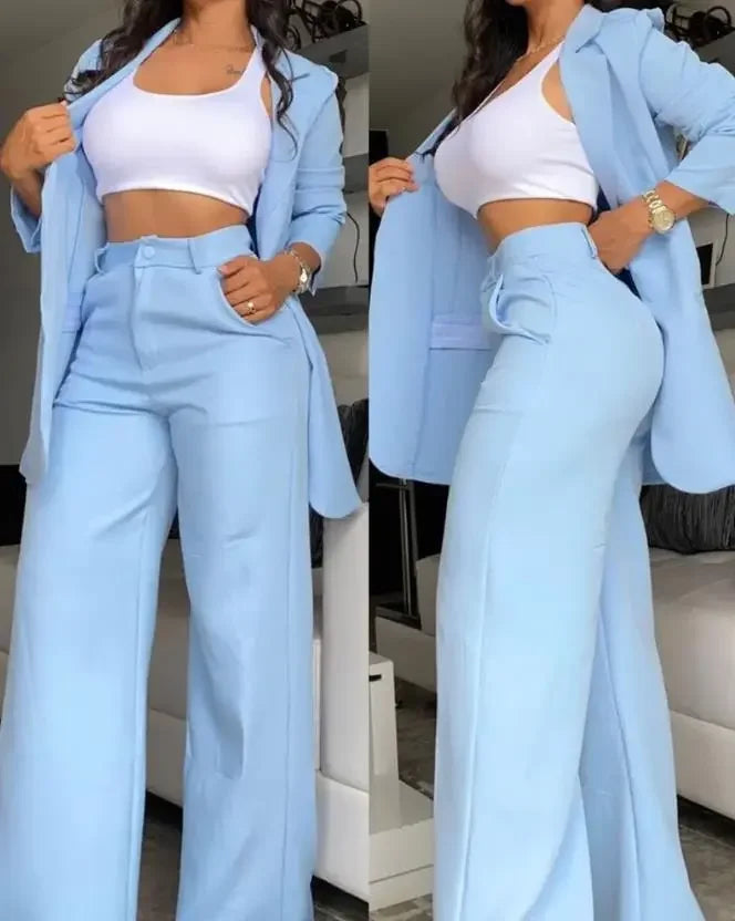 Woman Elegant Blazer Sets