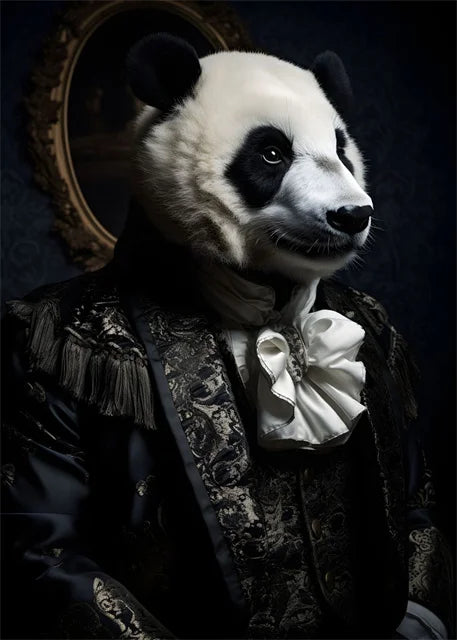 Aristocrat Animals Portrait Posters