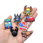Puerto Rico series PVC 2pcs shoe charms