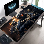 Large Tactical Soldier Design Mouse Pad