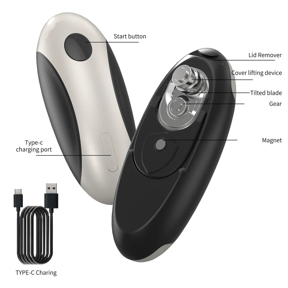 One Touch Portable Can Opener