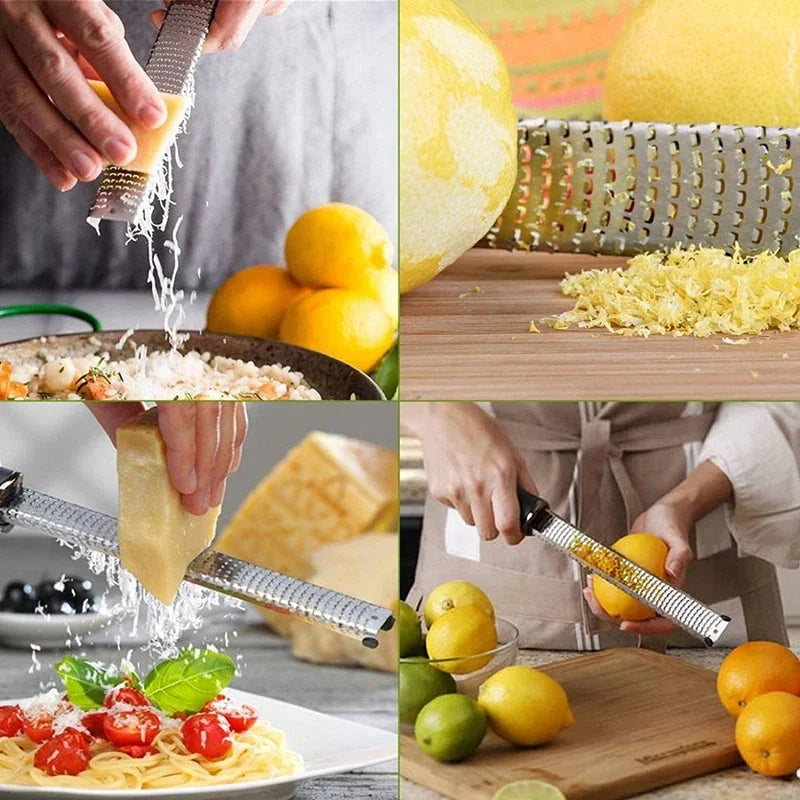 Stainless Steel Cheese Grater Slicer Lemon Zester