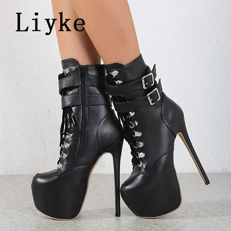 Liyke Platform Boots