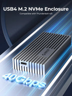 ORICO NVMe M.2 SSD Enclosure USB4 40Gbps PCIe3.0x4