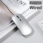APAYADO T5 USB Wired Silent Mouse