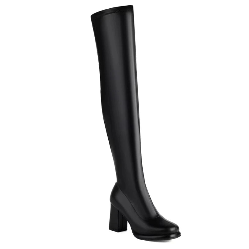 SGESVIER Women's Over the Knee High Boots