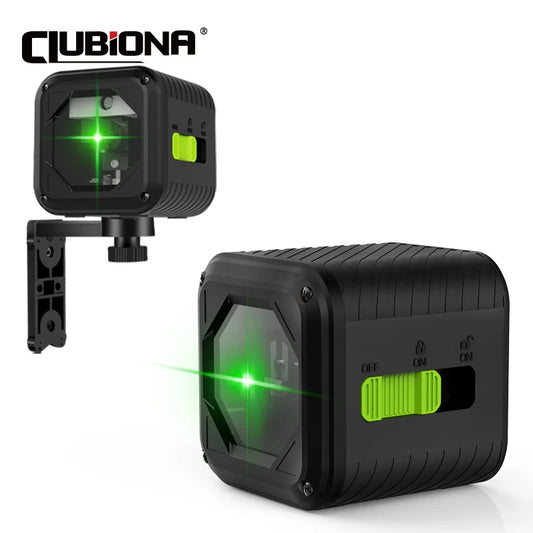 CLUBIONA warehouse clearance 2 Lines Laser Level Self Leveling With Level accessories