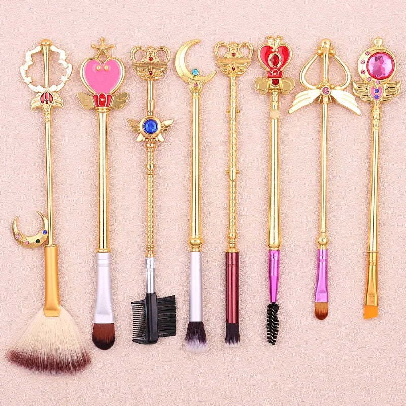 8pcs/set Sailor Moon Makeup Brushes