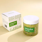 Matcha Green Tea Body Scrub Exfoliating Sea Salt