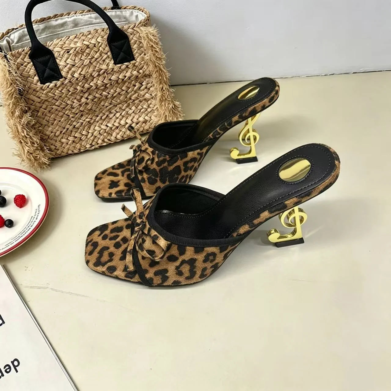 Luxury Open Toe high heels