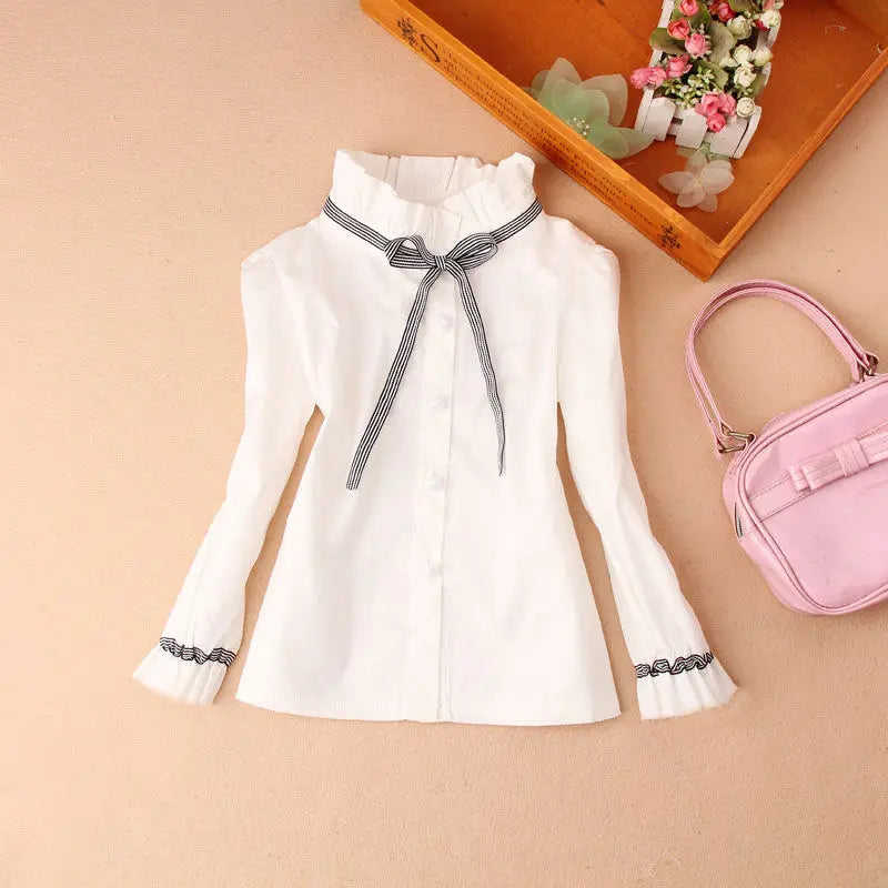 Cotton Ruffles Blouse