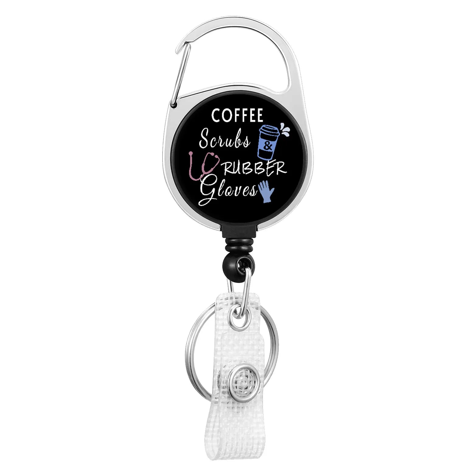 1pc Retractable Worker ID Tag