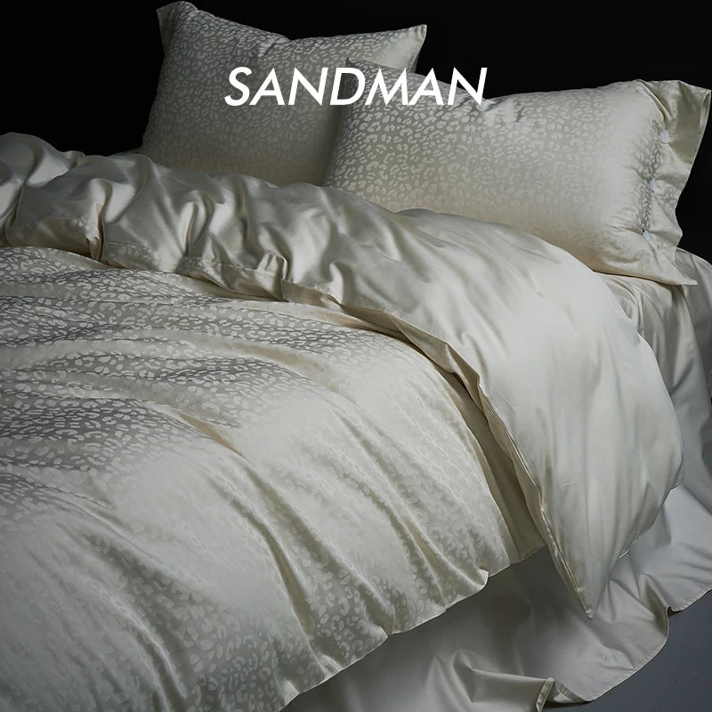 4pcs Satin Bed Set