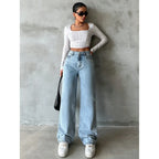Jeans Wide Leg Pants