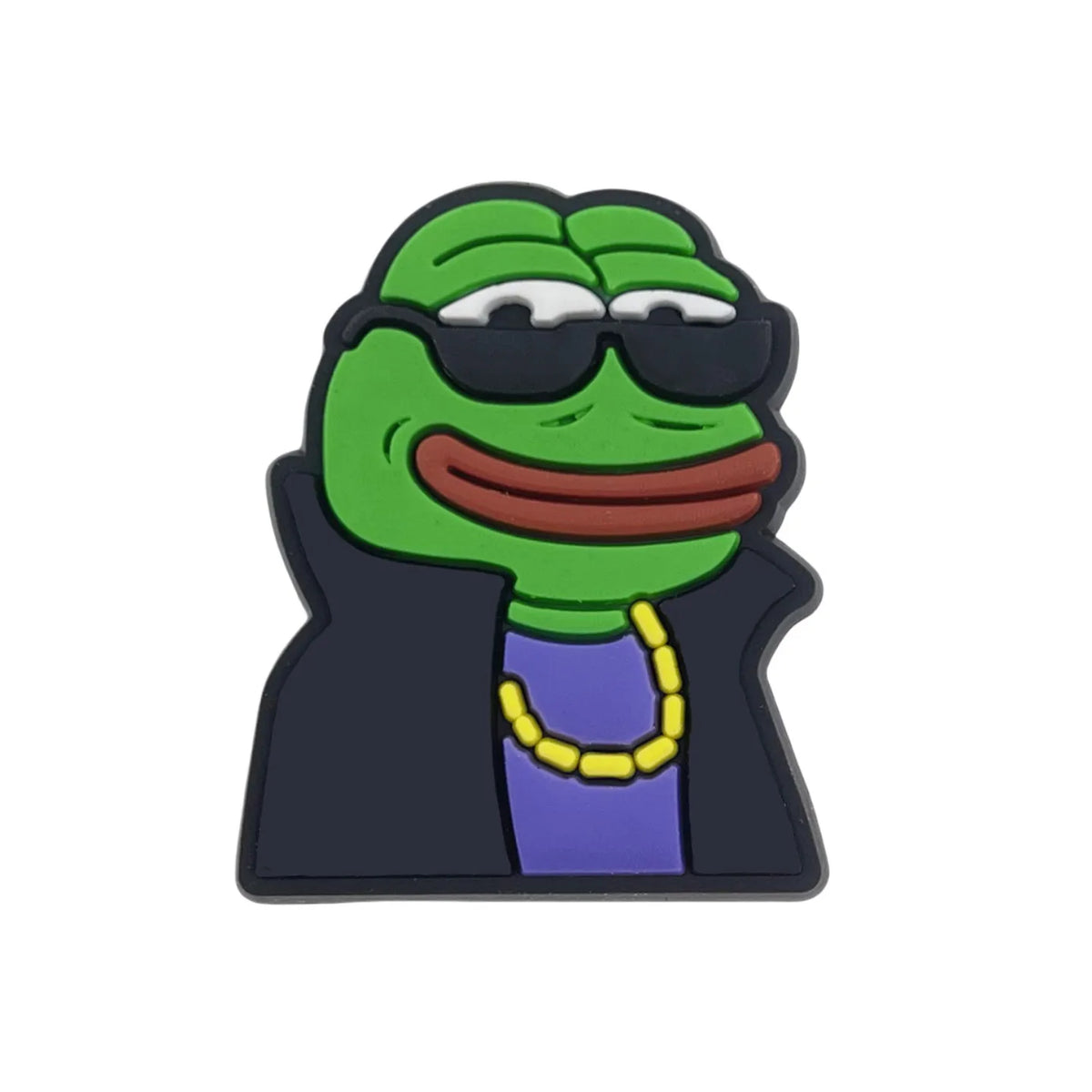 sad frog green shoe Charms