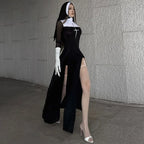 Halloween Anime Cosplay Costume Sexy Nun Dress