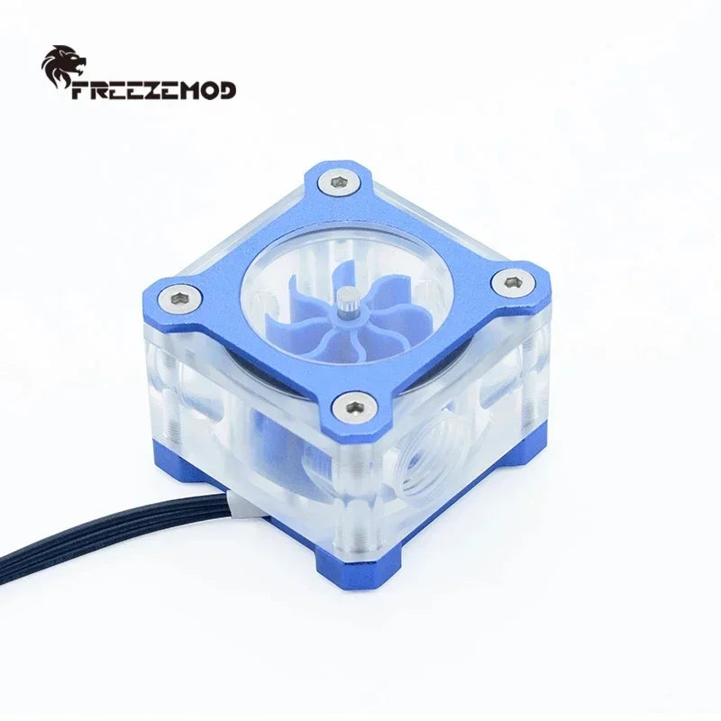 Acrylic RGB Water Cooler Flowmeter