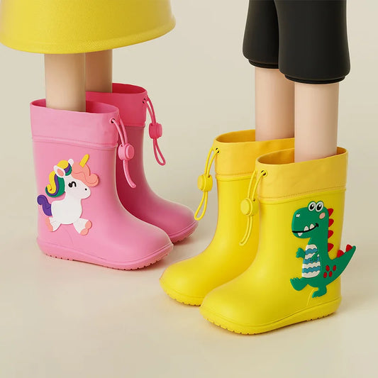 Kids Waterproof Rain Boots