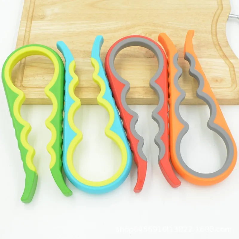 Jar Opener Easy Grip Wrench 4 in 1 Handy