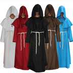 Halloween cosplay costumes ancient costumes medieval monk