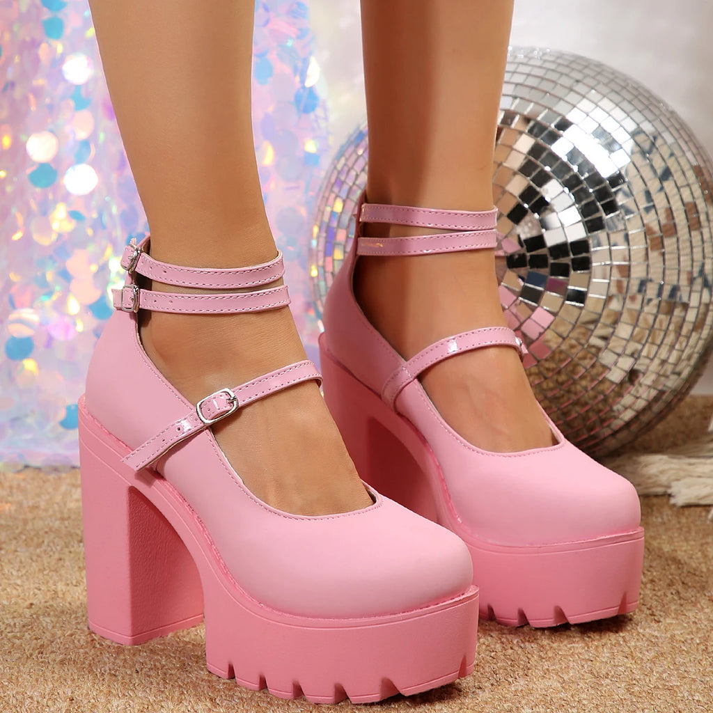 Mary Janes High Heels