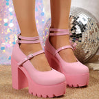 Mary Janes High Heels