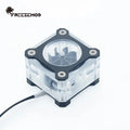 Acrylic RGB Water Cooler Flowmeter