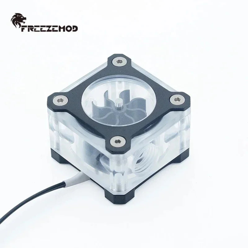 Acrylic RGB Water Cooler Flowmeter