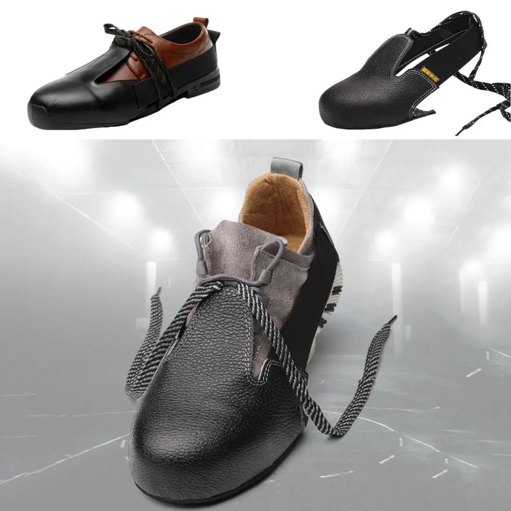 Multipurpose Steel Toe Shoes Covers Cowhide