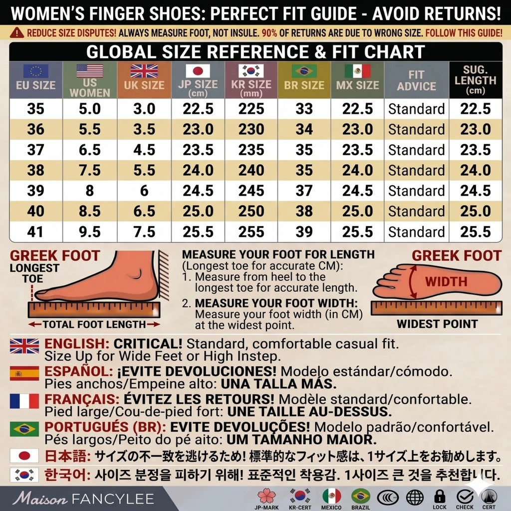 Women‘s Five Toe Shoes