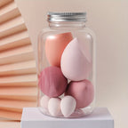 7Pcs Jelly Texture Sponges - Hydrophilic